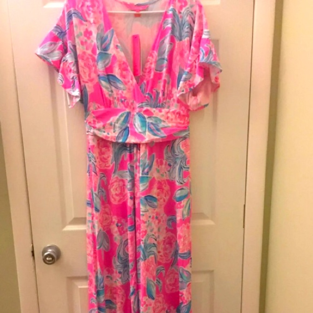 SOLD NWT lilly pulitzer jessi maxi dress